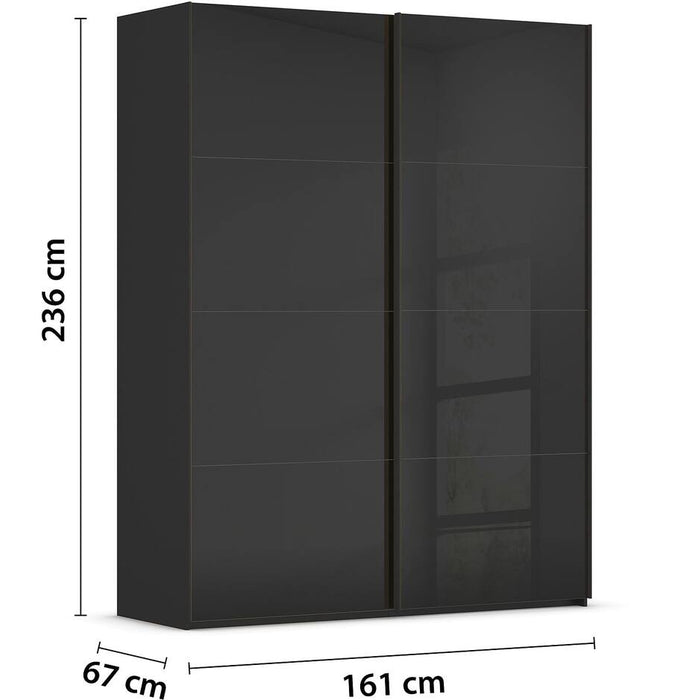 Goossens Kledingkast Finca in hoogwaardig meubelplaat