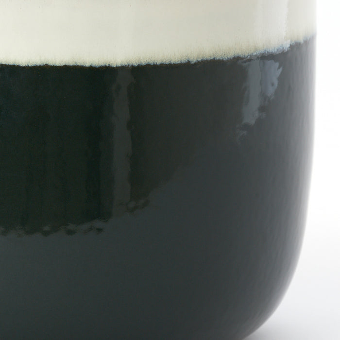 Light&living Bijzettafel Ø34x46,5 cm FRANCA keramiek groen-aubergine