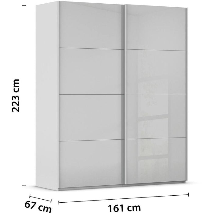 Goossens Kledingkast Finca in hoogwaardig meubelplaat