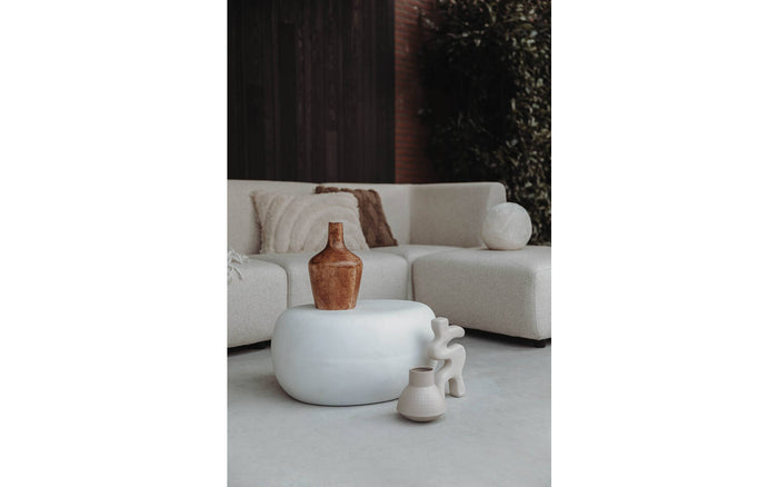 Goossens Bijzettafel Pebble, 65 x 49 cm