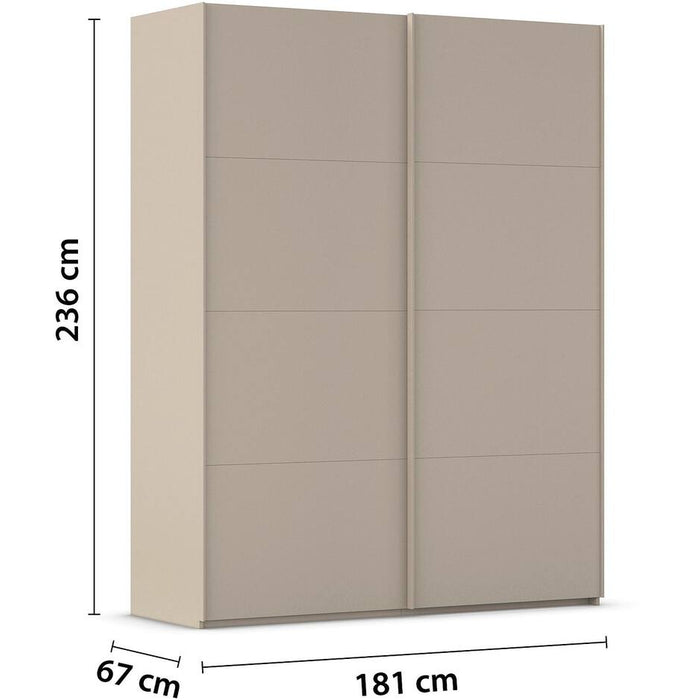 Goossens Kledingkast Finca in hoogwaardig meubelplaat