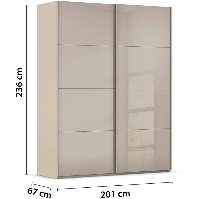 Goossens Kledingkast Finca in hoogwaardig meubelplaat