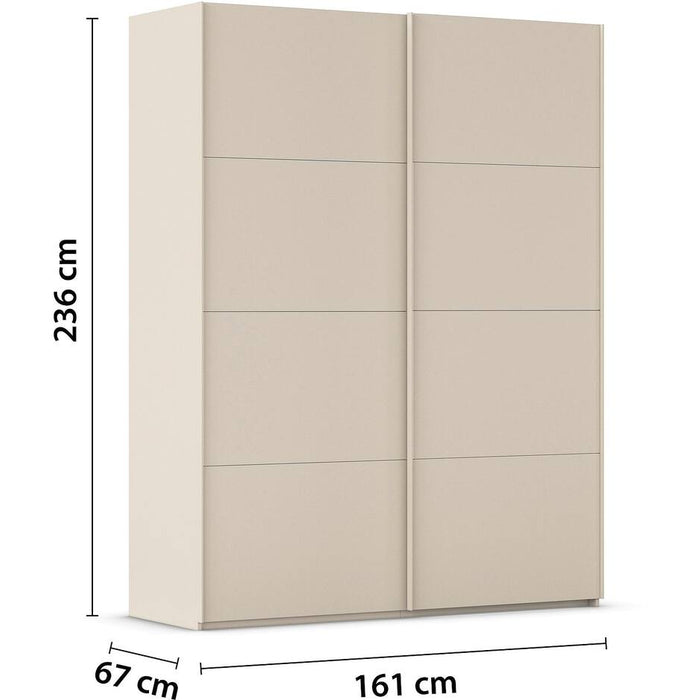 Goossens Kledingkast Finca in hoogwaardig meubelplaat