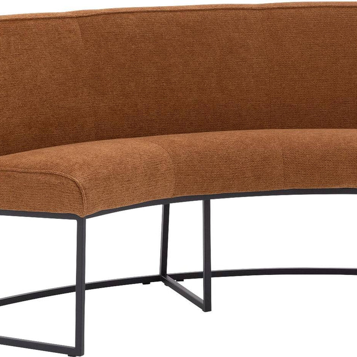 Goossens Excellent Eetkamerbank Tom, Rond 174 cm breed