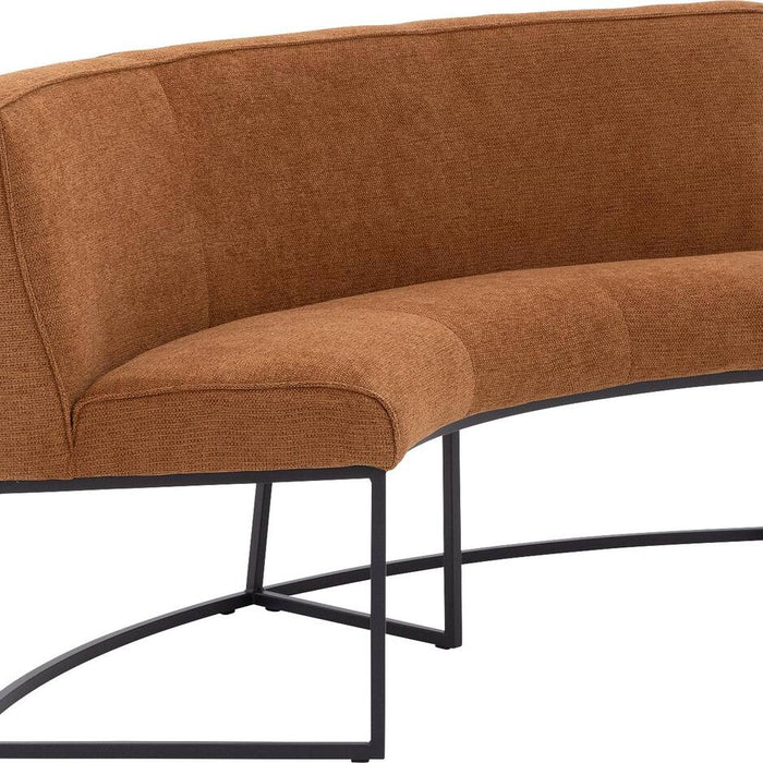 Goossens Excellent Eetkamerbank Tom, Rond 174 cm breed