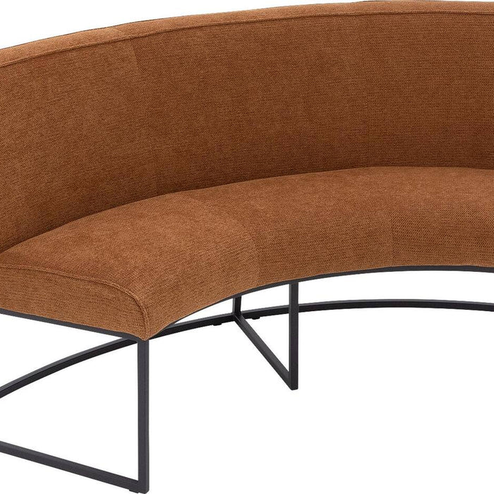 Goossens Excellent Eetkamerbank Tom, Rond 174 cm breed