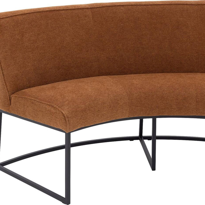 Goossens Excellent Eetkamerbank Tom, Rond 174 cm breed