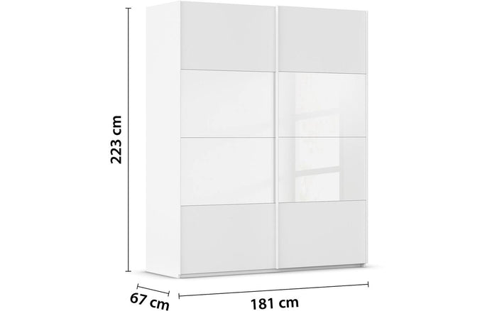 Goossens Kledingkast Finca in hoogwaardig meubelplaat