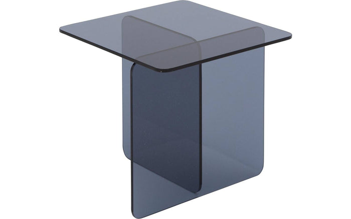 Goossens Salontafel Davey in Smokey black glas