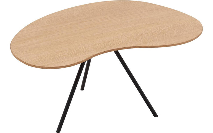 Goossens Salontafel Saya in Eiken gelakt blank