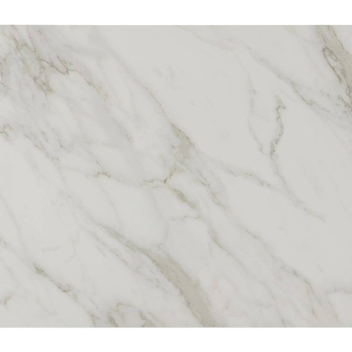 Goossens salontafel Dexter in Keramiek wit geaderd