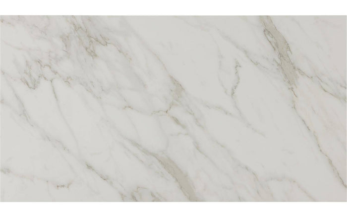 Goossens salontafel Dexter in Keramiek wit geaderd