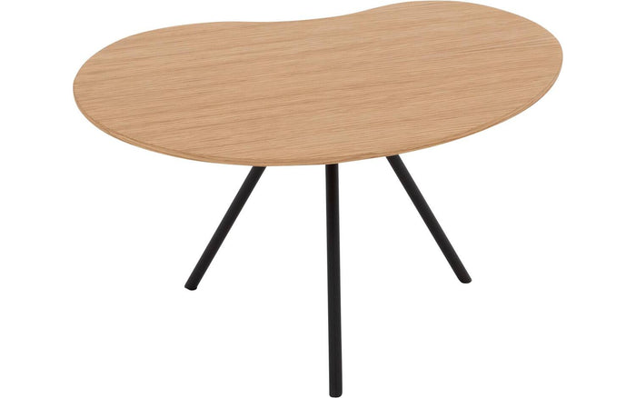 Goossens Salontafel Saya in Eiken gelakt blank