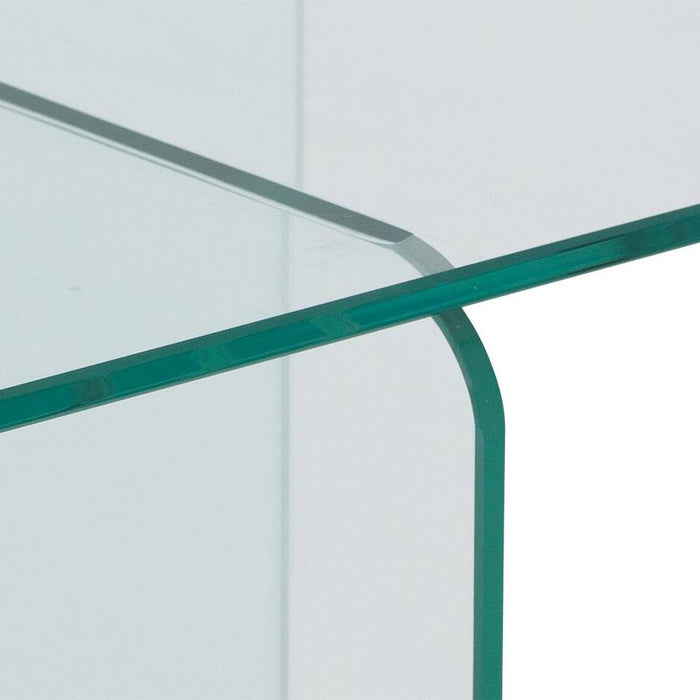 Goossens Salontafel Davey in Transparant glas