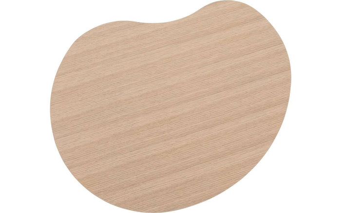 Goossens Salontafel Saya in Eiken gelakt roomwit