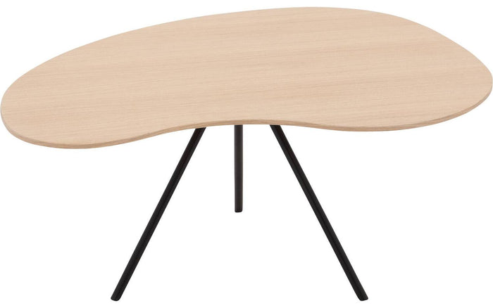 Goossens Salontafel Saya in Eiken olie wit