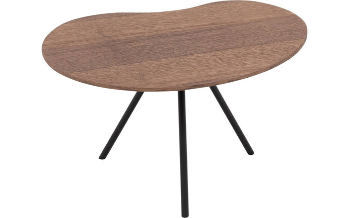 Goossens Salontafel Saya in Eiken soft touch lak notenkleur