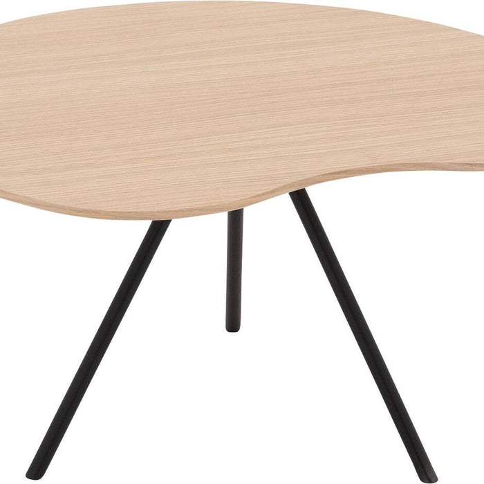 Goossens Salontafel Saya in Eiken olie wit