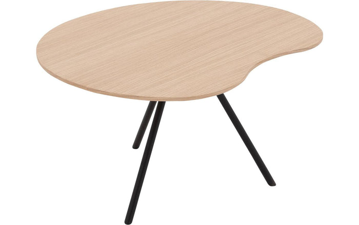 Goossens Salontafel Saya in Eiken olie wit