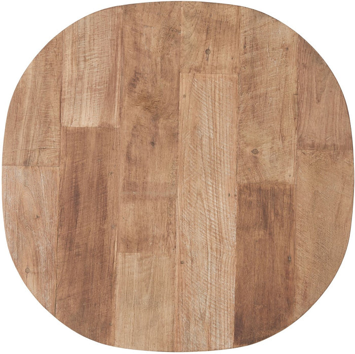 DTP Home Coffee table Soho semi-round 90 TEAKWOOD,35Ø90 cm, recycle...