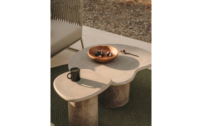 Kave Home Macarella in Cement naturel