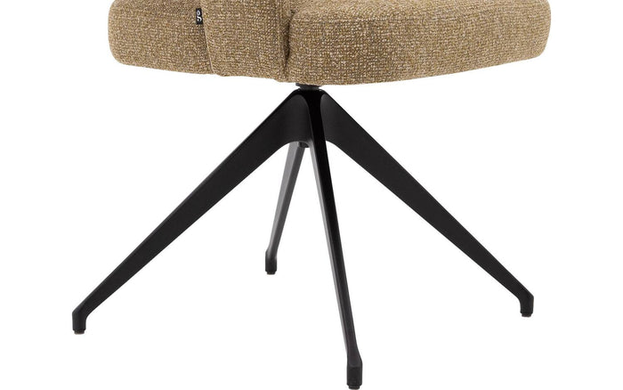 Goossens Eetkamerstoel Ostunileuning (stof) - Textiel met armleuning