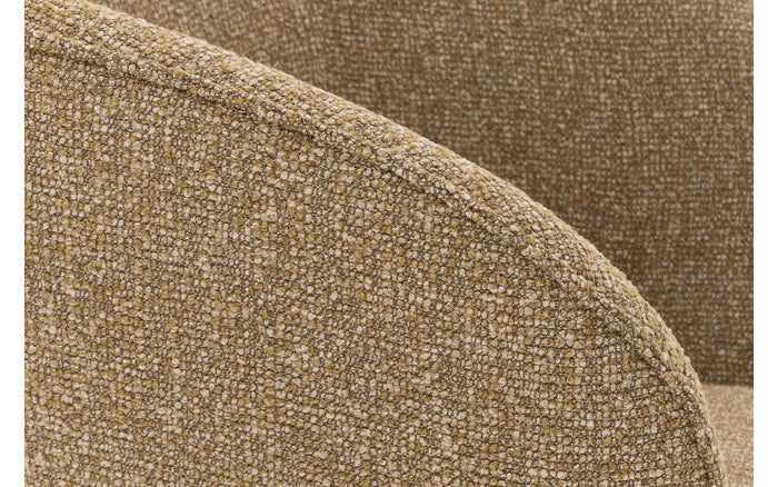 Goossens Eetkamerstoel Ostunileuning (stof) - Textiel met armleuning