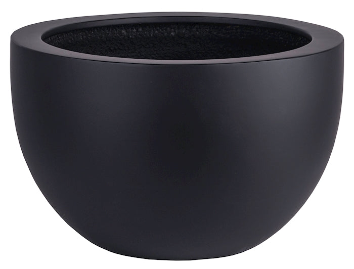 Vase The World Louisiana black Ø45 x H28 cm