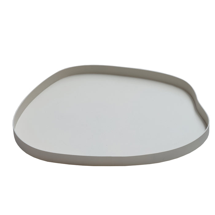 Vase The World - Bariri M ivory L50 x B40 x H2 cm