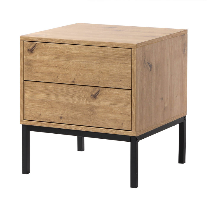 Calicosy - Nachtkastje Lenny - Houten effect