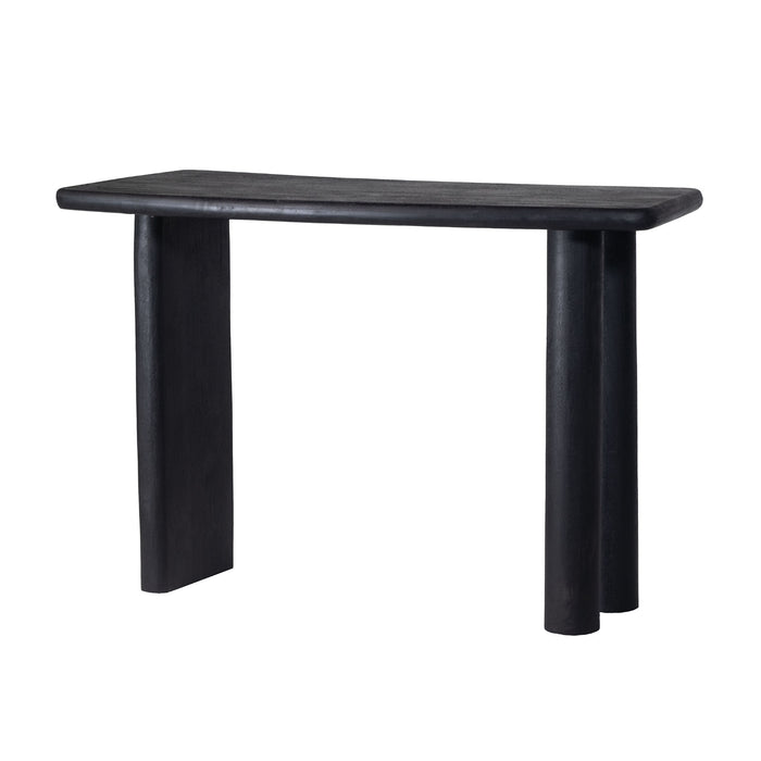 Giga Meubel - Sidetable Mangohout Zwart - 113x44x76cm