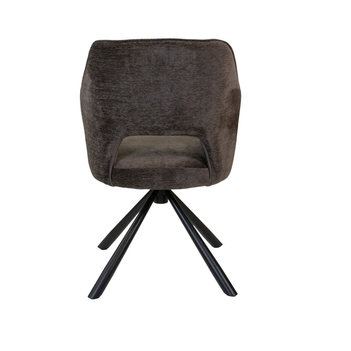 Giga Meubel - Eetkamerstoel Beige Draaibaar - Mara - Set van 2