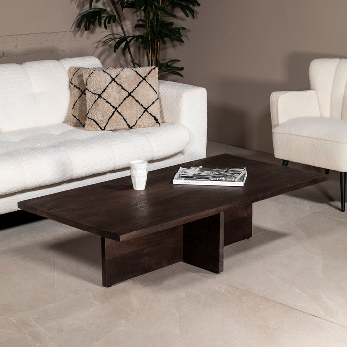 Giga Meubel - Salontafel Maddox Bruin 140cm