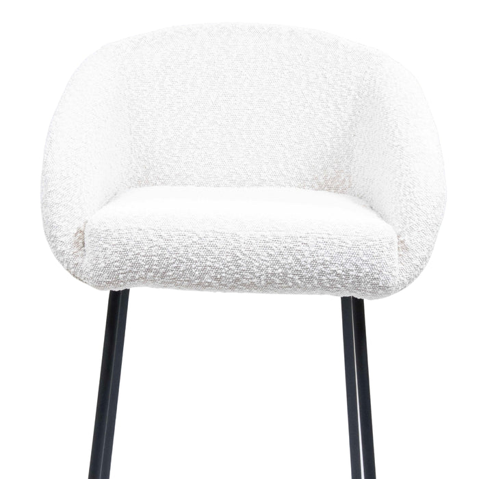 Giga Meubel - Barkruk Beige - Stof|Textiel - Lova - Set van 2