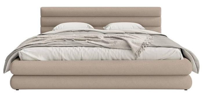 NADUVI Collection Gestoffeerd bed Alvaro chenille 180 x 200 met