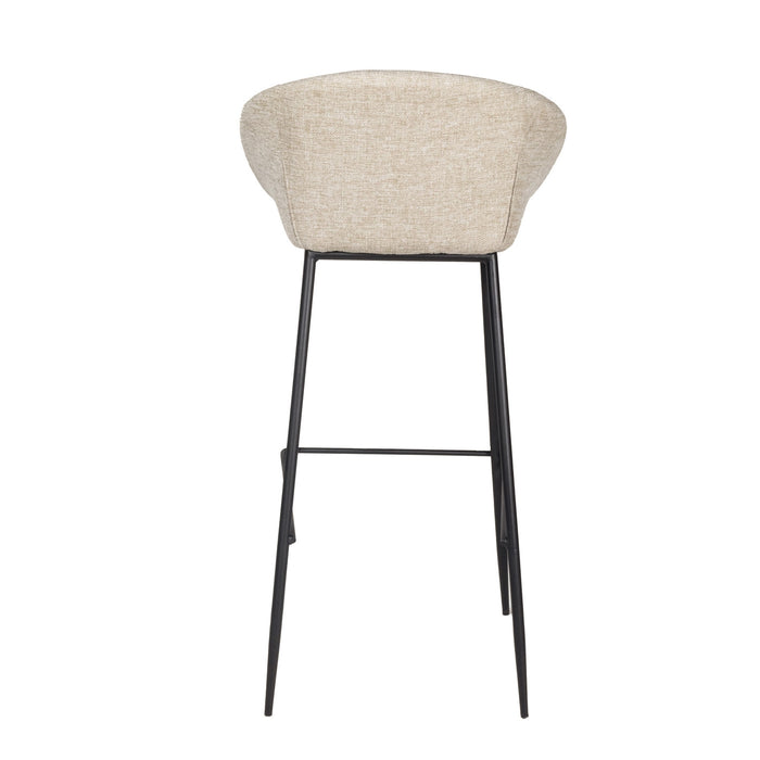 Giga Meubel - Barkruk Amira Beige - Set van 2