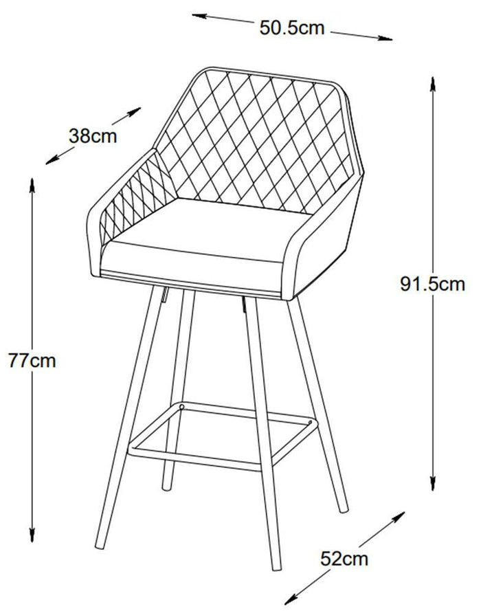 NADUVI Collection Eetkamerstoel Pasha