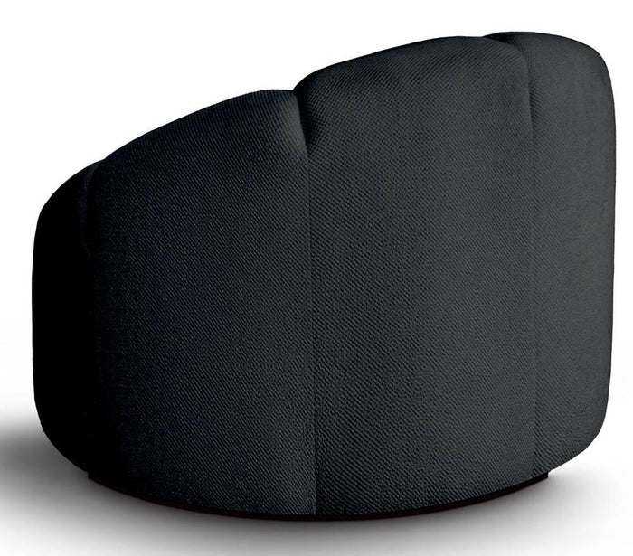 NADUVI Collection Fauteuil met poef Plush