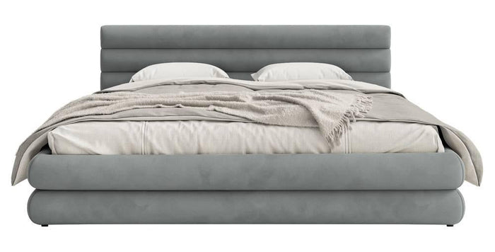 NADUVI Collection Gestoffeerd bed Alvaro chenille 160 x 200 met