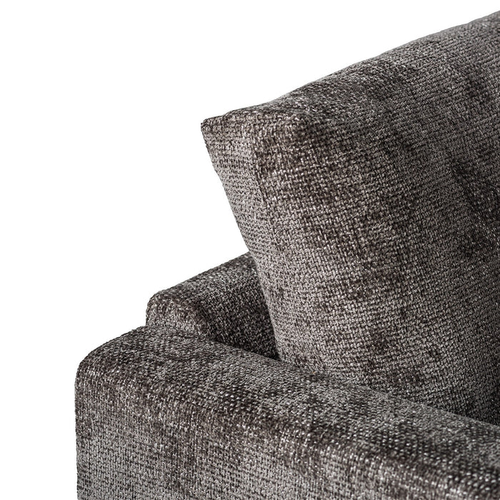 Giga Meubel - 3-Zits Hoekbank Haga Antraciet Rechts