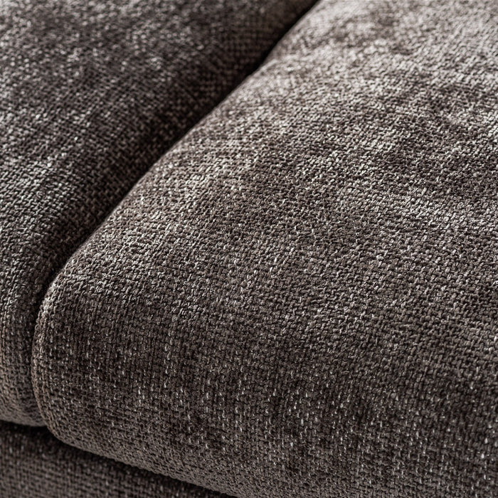 Giga Meubel - 3-Zits Hoekbank Haga Antraciet Rechts