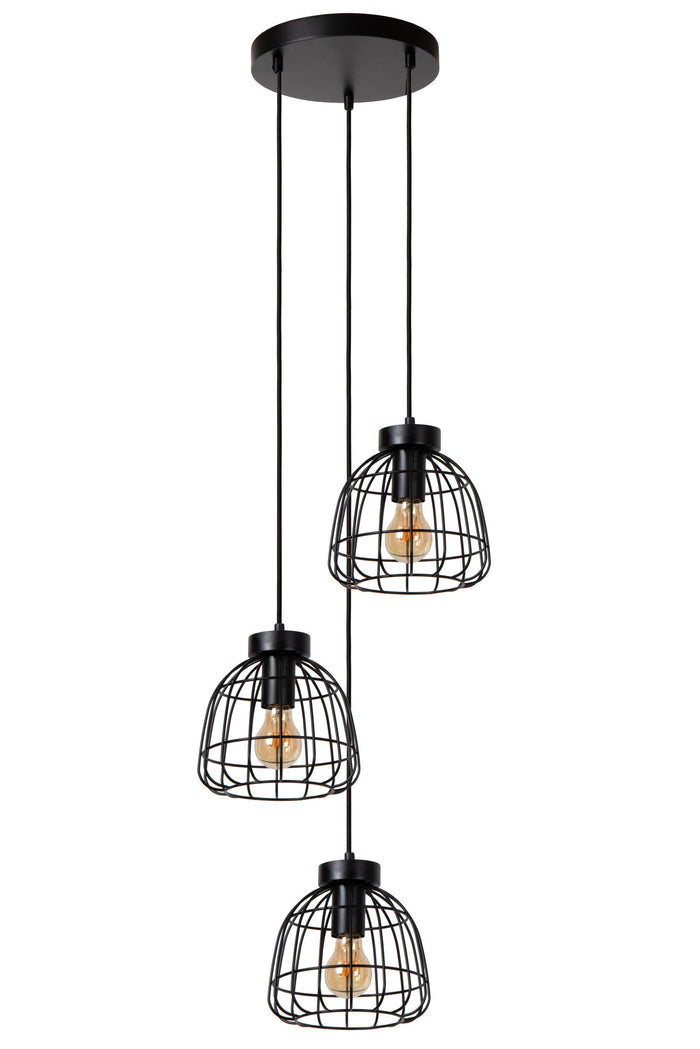 Lucide FILOX Hanglamp - Zwart