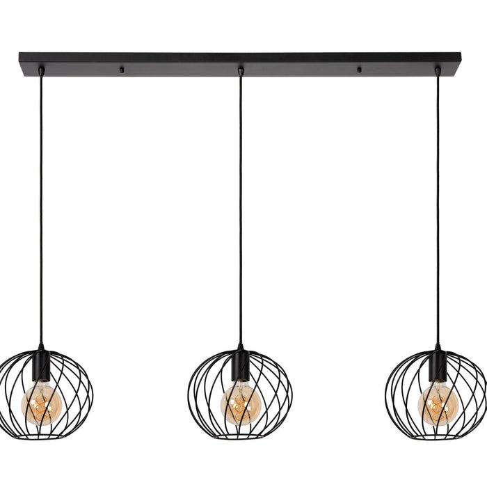 Lucide DANZA Hanglamp - Zwart