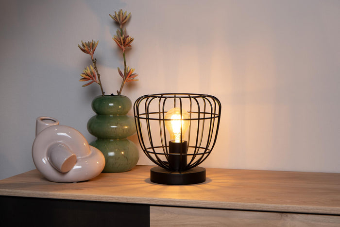 Lucide FILOX Tafellamp - Zwart