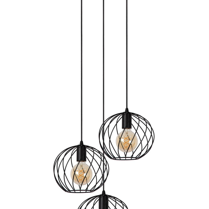 Lucide DANZA Hanglamp - Zwart