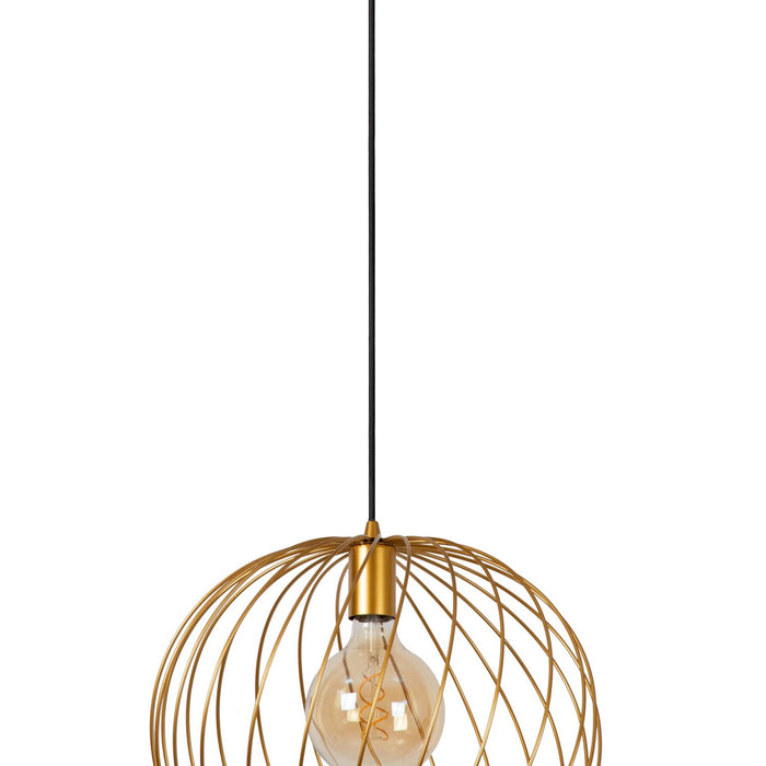 Lucide DANZA Hanglamp - Mat Goud | Messing