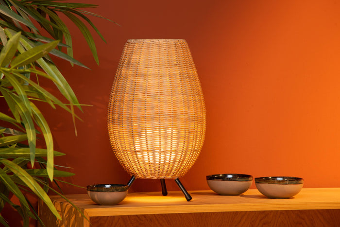 Lucide COLIN Tafellamp - Naturel