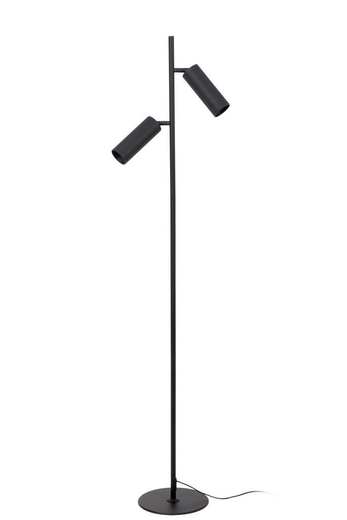 Lucide CLUBS Vloerlamp - Zwart
