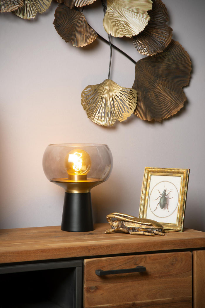 Lucide FARRIS Tafellamp - Zwart