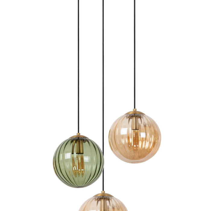 Lucide MONSARAZ Hanglamp - Groen